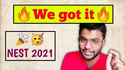 EXAM REVIEW🔥 | NEST 2021 | HAPPY  Students 🥳 | NISER | CEBS