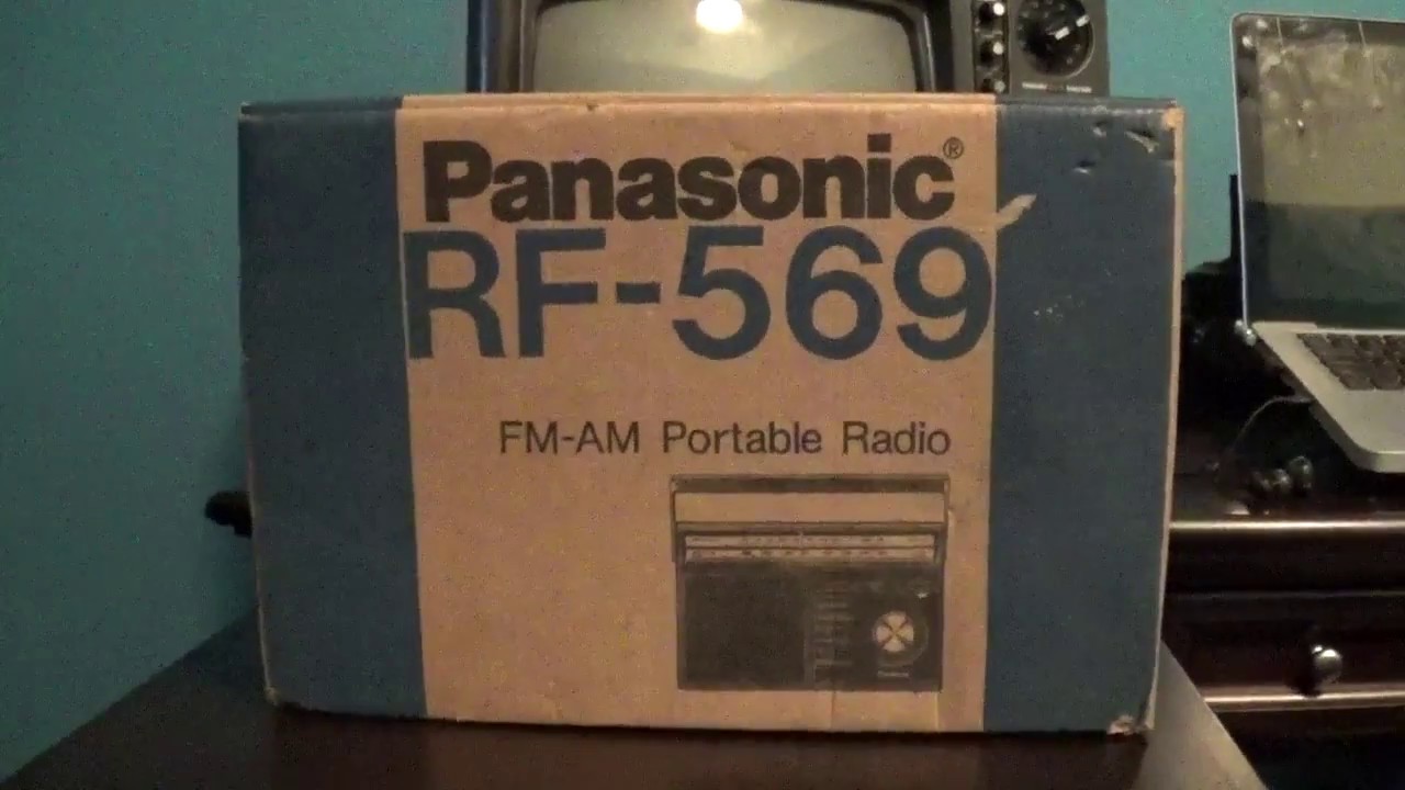 This Panasonic RF-569 (from 1979) AM/FM radio. Still sounds