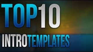 Top 10 Free Intro Templates No Text  ( Free Download )