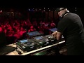 Roger Sanchez the house master shows his skills, scratching and looping in live mixing