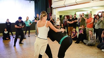 Eglantine and Kaylyn zouk workshop demo at CZKBC 2017 2017