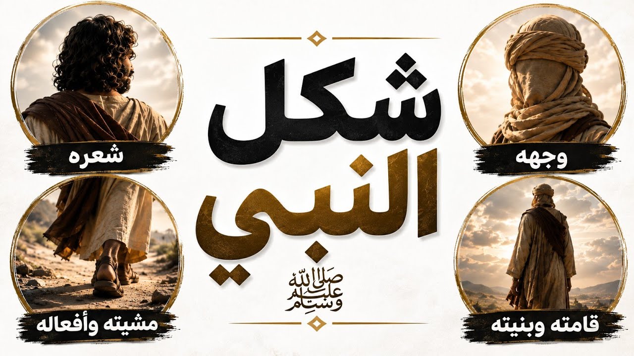 كيف كان شكل النبي ﷺ؟ اوصاف لم تكن تعلمها! — Transcript