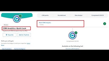 CRM Analytics: Quick Look | Salesforce Trailhead