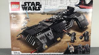 KNIGHTS OF REN TRANSPORT SHIP LEGO STAR WARS REVIEW