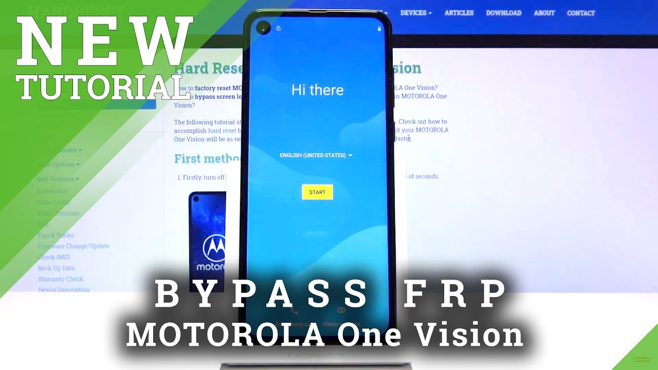 How to Bypass Google Verification in MOTOROLA One Vision – Unlock FRP - YouTube