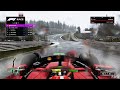 F1 23  rain gameplay ps5 u4k60fps