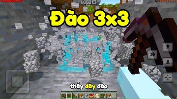 🔥MCPE Addon 3x3 Digging Super Cool Useful When Playing Survival All Versions From 1.21+