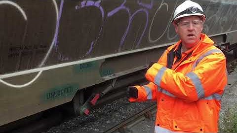 Rail Safety -  Discharging Hopper Wagons