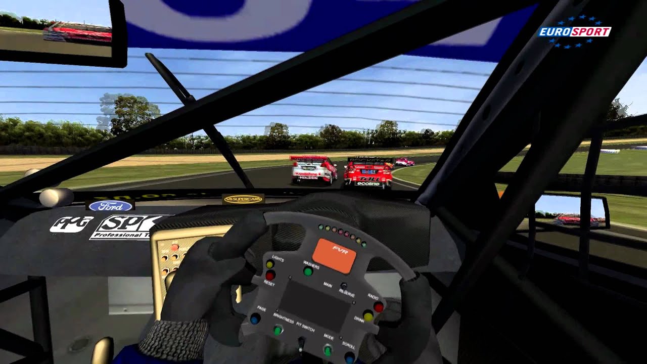 V8 Supercars @ Barbagallo Raceway - Race 07 - YouTube