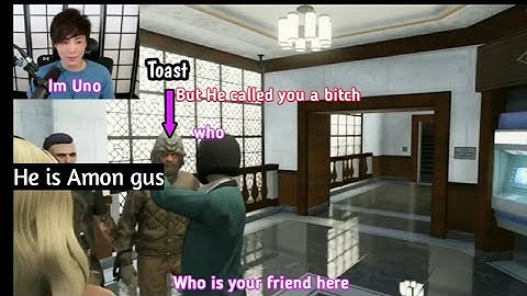 Sykkuno and Toast First meeting in gta | Uno and Amon