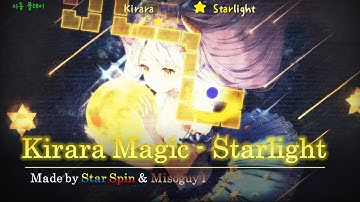 [ADOFAI Custom Made] Kirara Magic - Starlight : [map by Star Spin & Misoguy I]