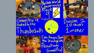 Marbula World Championship Division 1 Grand Prix 8 @ The Thunderbolts - Marble Race by Sanjay S