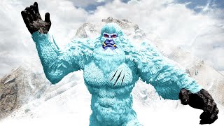 PLAYING as the SNOW YETI in GTA 5!