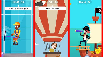 Death Incoming Level 25, 26, 27 Walkthrough and Solution,