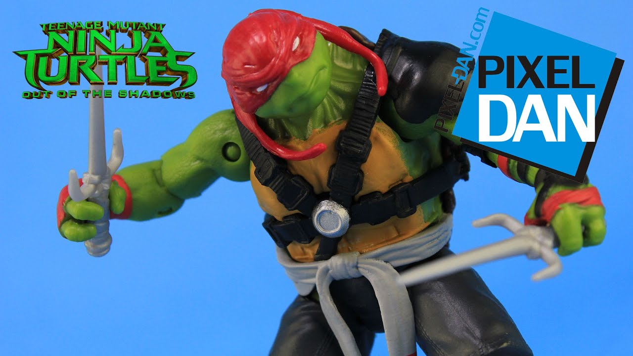 Raphael Teenage Mutant Ninja Turtles Out of the Shadows Movie Figure Video  Review 