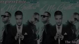 Maluma Ft Baby Rasta y Gringo - Me Gustas (Remix) (letra)