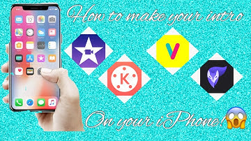 How to make a intro on your iPhone🥳 (beginner friendly)| straight to the point