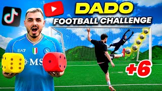 🎲⚽️ DADO FOOTBALL CHALLENGE! YouTube VS TikTok 🔥