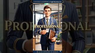 Responsible,Efficient,Professional Confident | Vocabulary Update #2 | ECTA English #sorts#english