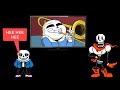 Sans And Pap Reacts To : 3 undertale animations