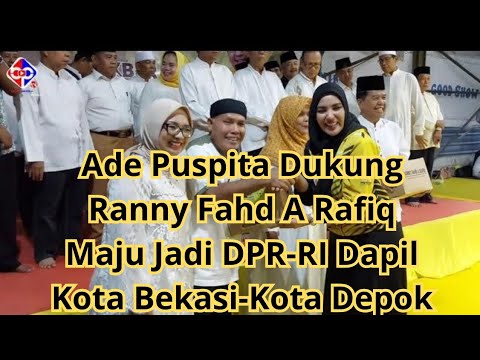 Ade Rifiq Ade Puspita Dukung Ranny Fahd A Rafiq Maju Jadi Caleg DPR-RI Dapil Kota ...