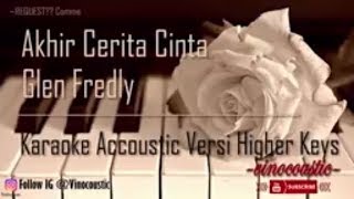 Glenn Fredly - Akhir Cerita Cinta Karaoke Piano Versi Higher Keys chords