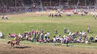 2022 Pendleton Round Up TETWP Indian Relay Race #1