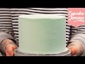 Masterclass how to decorate a layer cake with smooth buttercream icing  cupcake jemma