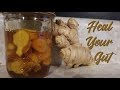 Fermented honey ginger  natural wellness  gut health