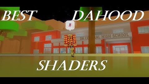 how to get BEST DA HOOD SHADERS (link in desc)
