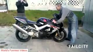 Epic Motorcycle FAILS & Crashes ★ Motorbike Fail Compilation 2014 ★ FailCity 2 by World's Funniest Videos 272 views 8 years ago 4 minutes, 1 second