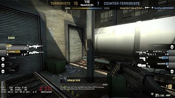 CSGO Train MM Para 4K Luckshot 1080p 60fps shadowplay