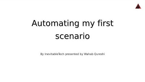 Test automation: Writing a behat test (scenario)