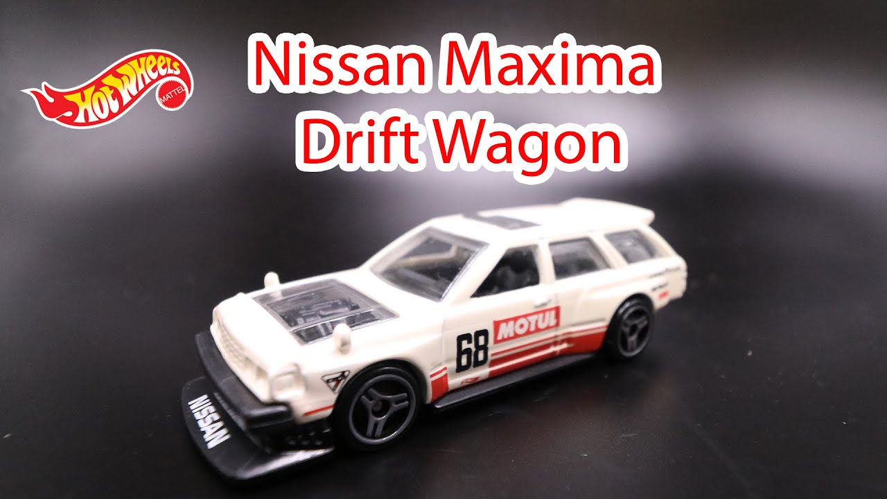 Decalcomania Personalizzata Hot Wheels Per Nissan Maxima Drift 1:64 | Trasparente