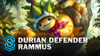 Durian Defender Rammus Skin Spotlight - League of Legends screenshot 5