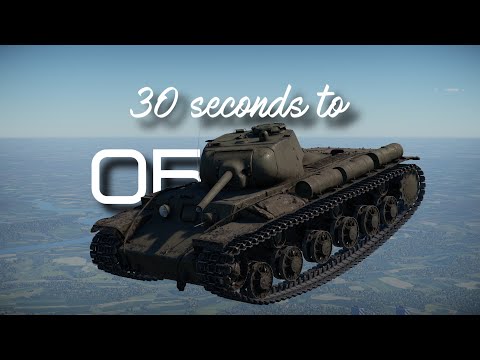 30+102-ти секундный обзор КВ-1С в War Thunder