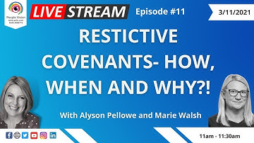 Restrictive Covenants Webinar