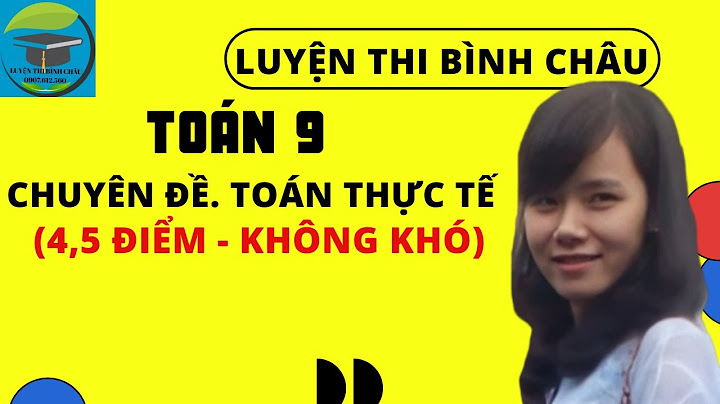 Chuyên đề bài toán thực tế hinh hoc lớp 9 năm 2024