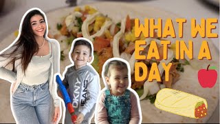 WHAT WE EAT IN A DAY /MOM OF 2/Team Petrov