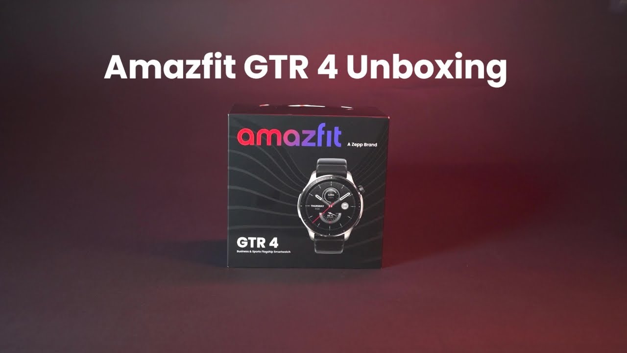 Amazfit GTR 4 Unboxing  A Classic In Action 