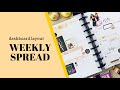 Happy Planner | Dashboard Layout Weekly Spread Dec 28 - Jan 03 | The Secret Planning Society