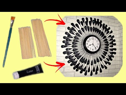 فيديو: كيفية تزيين ساعة الحائط