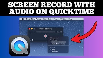 How to Screen Record with Internal Audio on QuickTime (2025 Tutorial)