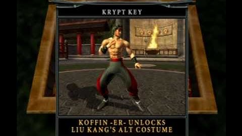 Mortal Kombat Deception - How To Unlock Liu Kang & His Costume - 2/2