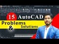 AutoCAD Problems & Solutions | AutoCAD Tutorials