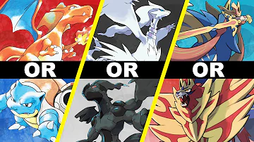 How many versions of Pokemon are there?