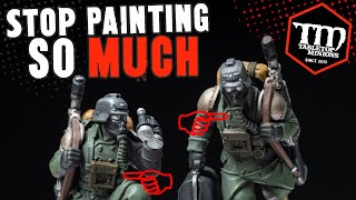 Stop Painting So MUCH