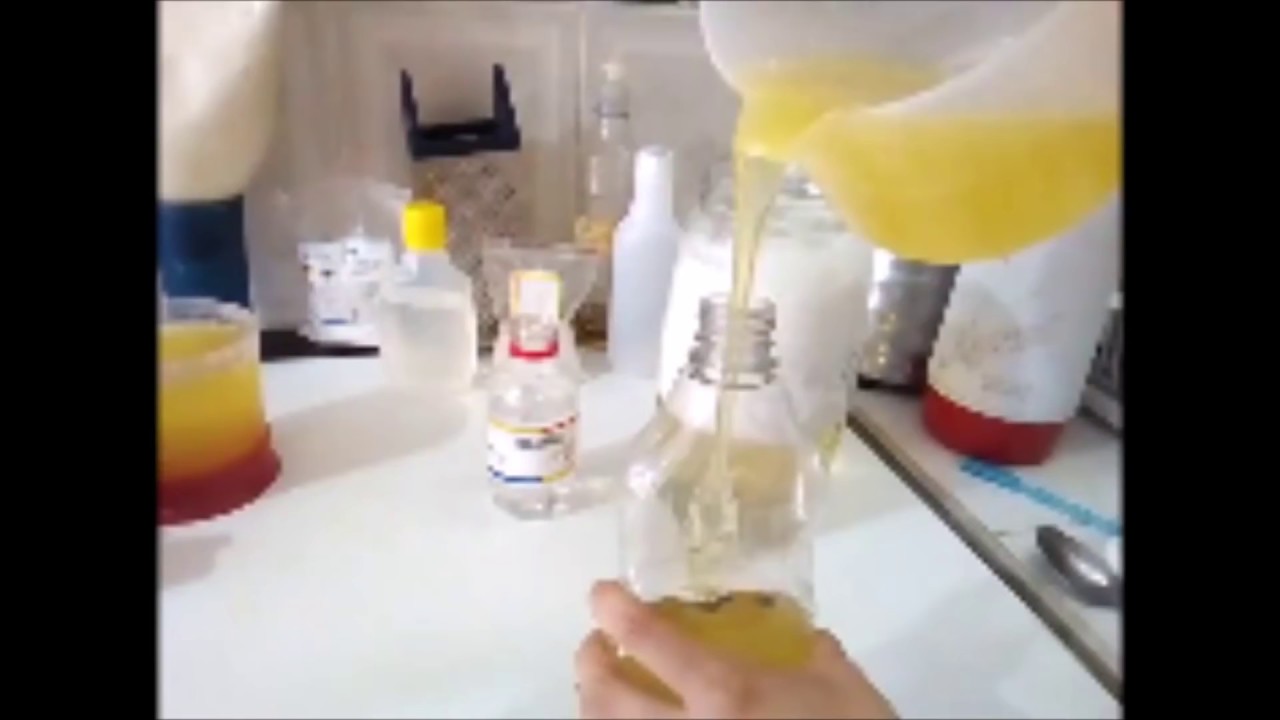 Como hacer detergente liquido casero