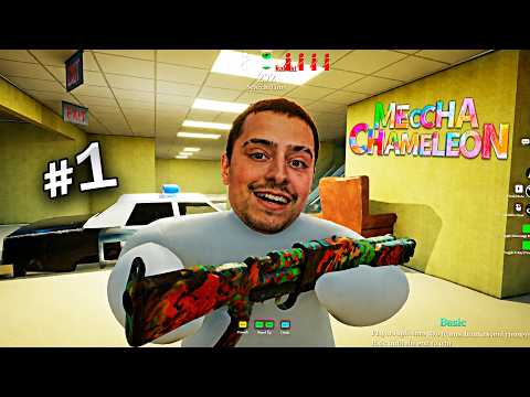 HORA DE PROCURAR OS CAMUFLADOS | Meccha Cameleon COM AMIGOS | LOUD CORINGA