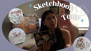 Sketchbook Tour (my very first one)